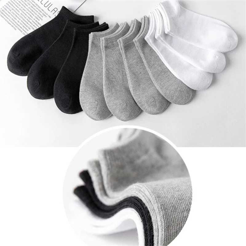 5/10/20/50/100 pairs of unisex casual boat socks thin breathable comfortable odor resistant sweat absorbing mens low cut ankle socks W240905