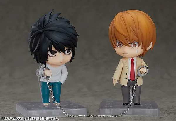10CM Death Note L 1160# Yagami Light Death Note 1200# Action Picture PVC Toy Set Cartoon Model Toy Set W240905