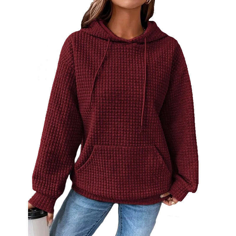 2024 Autumn and Winter Women's New Small Style Round Neck Long Sleeve Sweater Solid Color Top for Women