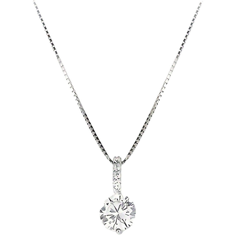 high-end hot selling silver simple and compact single flash diamond light luxury design fashion high ins designer for women wedding birthday party gif
