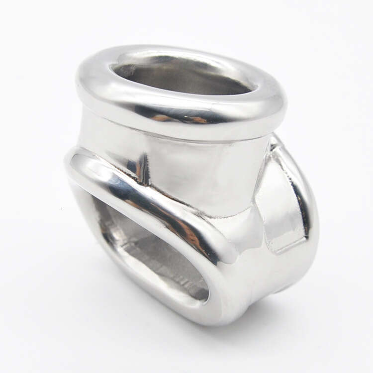 Men's stainless steel restraint ring CB chastity lock adult product A318