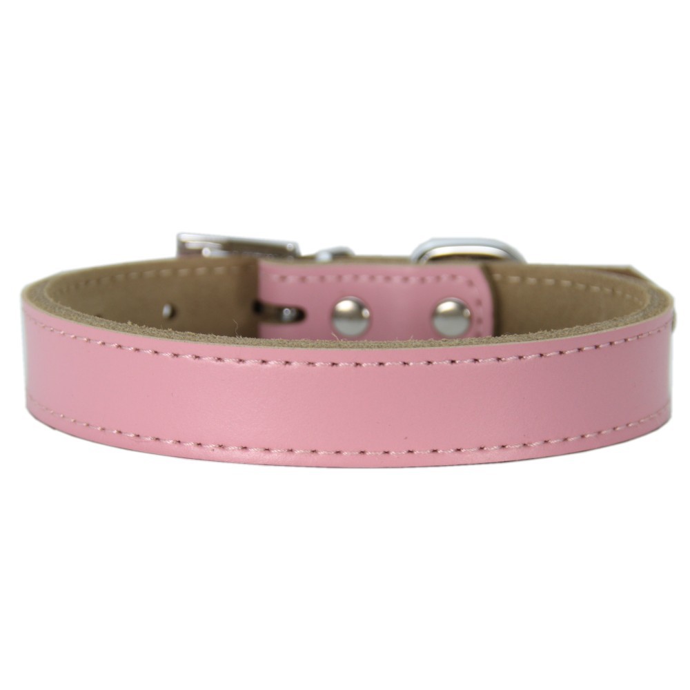 Animal Rescue Donation Pet Collar Large Dog Collar Thick Cowhide Leather Leather Dog Collar