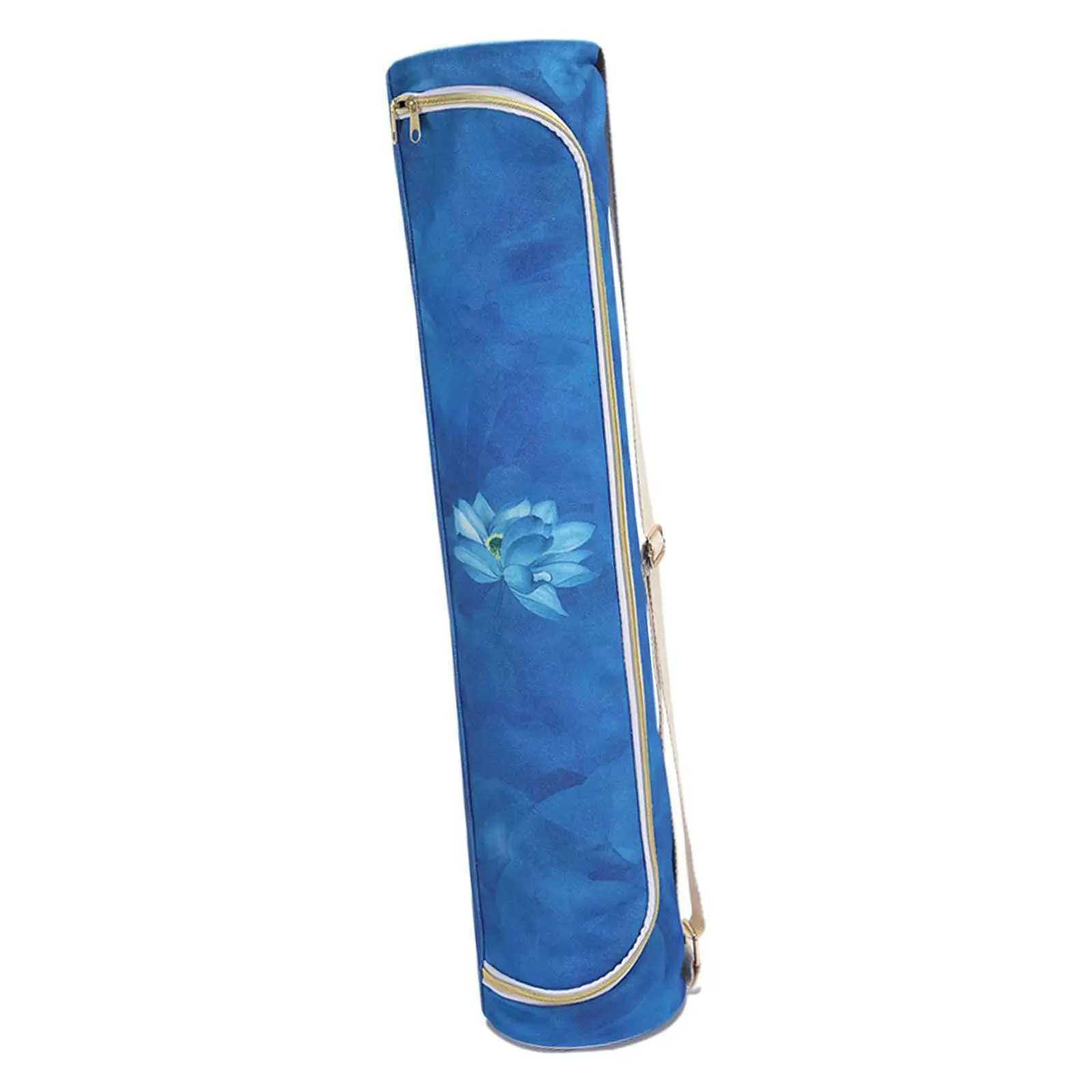 Yoga cushion bag with fashionable smooth zipper durable and multifunctional with adjustable shoulder strap lightweight and exercise shoulder bag W2409