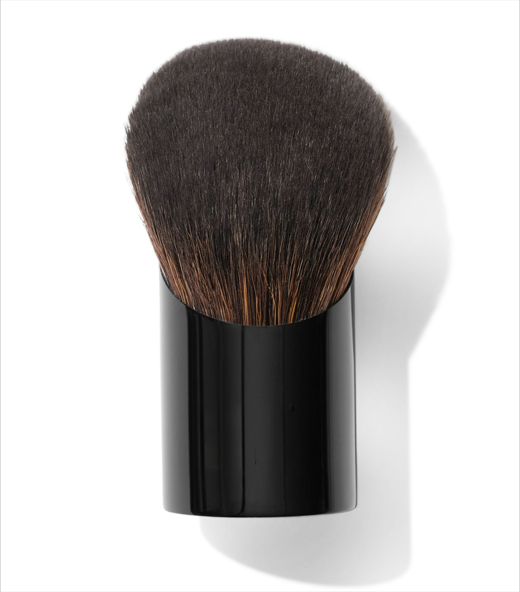 Kabuki Smooth Blending Makeup Brush Angled Portable Travel Powder Foundation Cosmetic Tool with Synthetic Hair z250527II8P