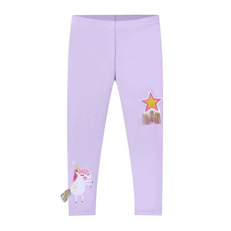 Spring Autumn Baby Girls Leggings Lovely Cartoon Pattern Full Pencil Pants Cotton Trousers Casual Clothes for Kids 2 to 8 years Y240906