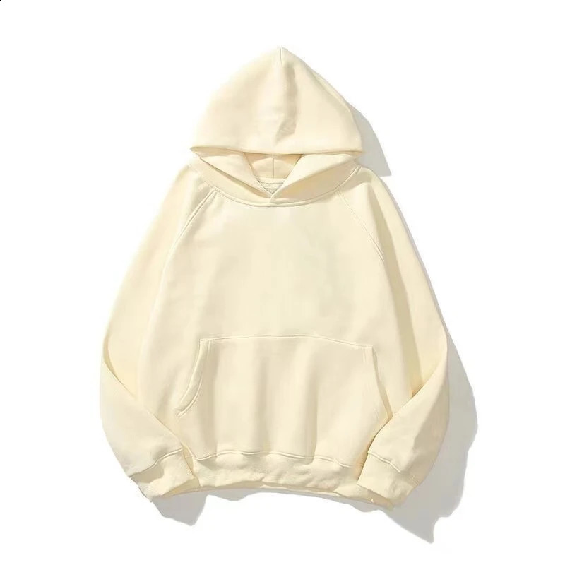 Autumn and Winter Unisex Outdoor Sports Hooded Cotton Sweatwear Sweatshirt 240906