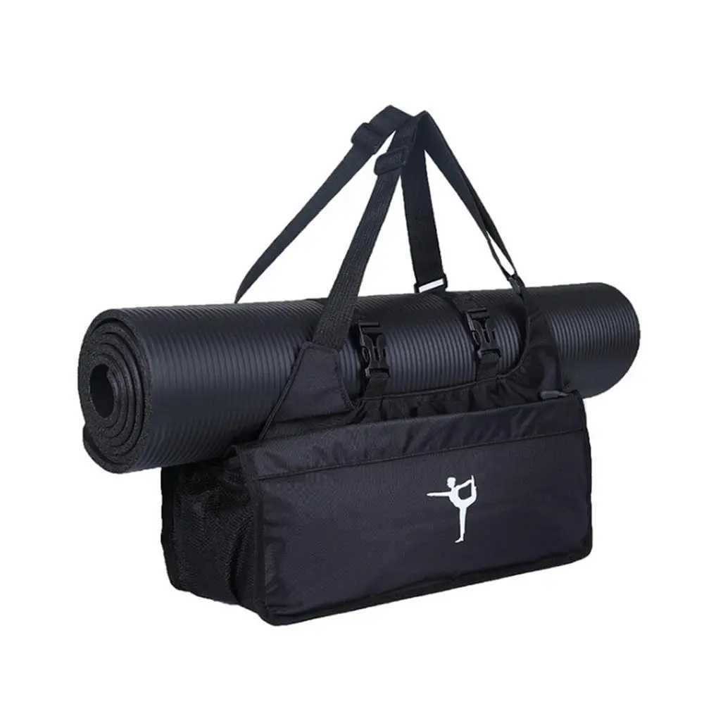 Waterproof fitness yoga bag womens sports fitness shoulder yoga mat storage bag no mat outdoor training bag W240906