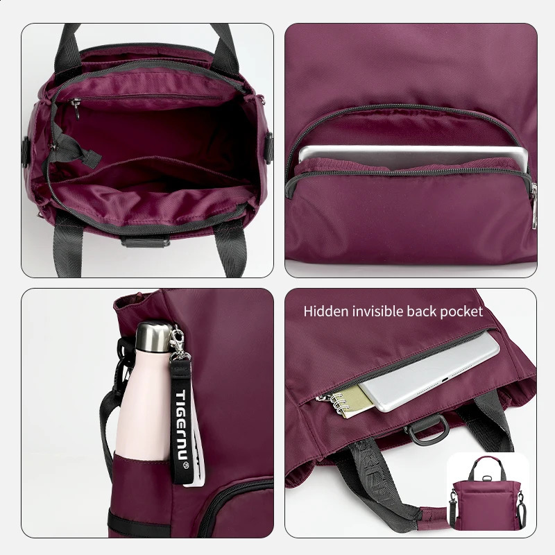 Tigernu Fashion 3in1 Womens Backpack Casual Handbag Shoulder Bag Lightweight University High School Girls 240906