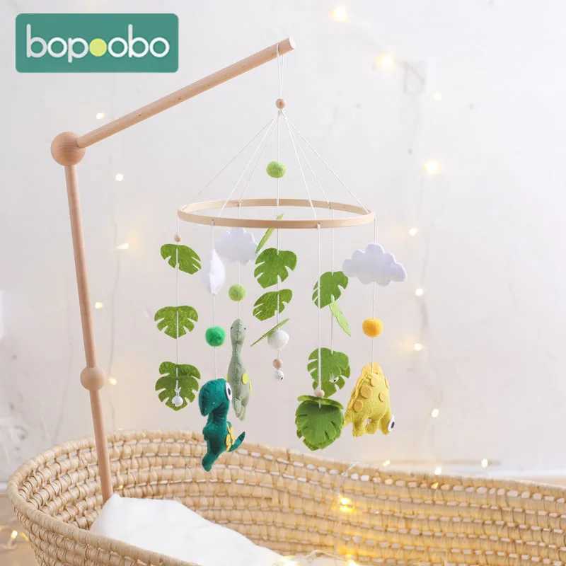 Baby rattlesnake hanging toy 0-12 months old music newborn cute dinosaur animal crib Bell mobile baby rattlesnake carousel W240815