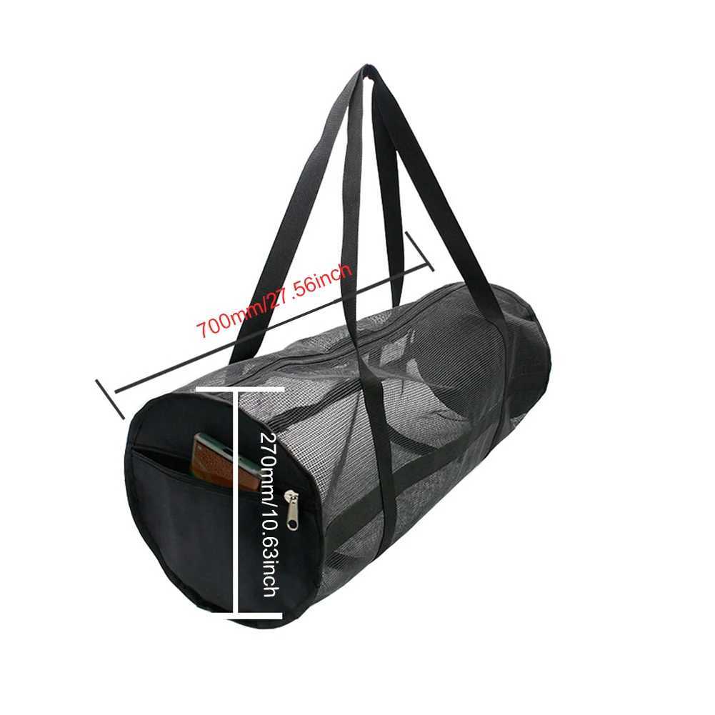 Football storage bag lightweight foldable online swimming bag multifunctional PVC canvas bag large capacity fitness yoga bag W240906