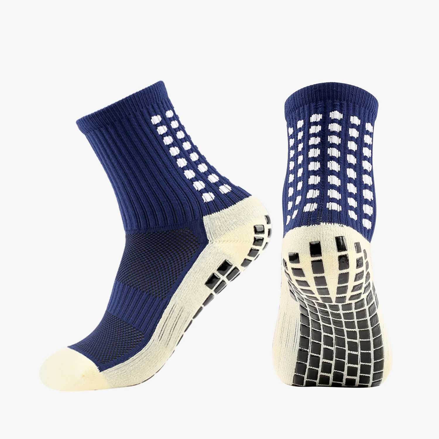 4 pairs of anti slip soccer womens outdoor sports grip soccer yoga comfortable breathable socks W240905