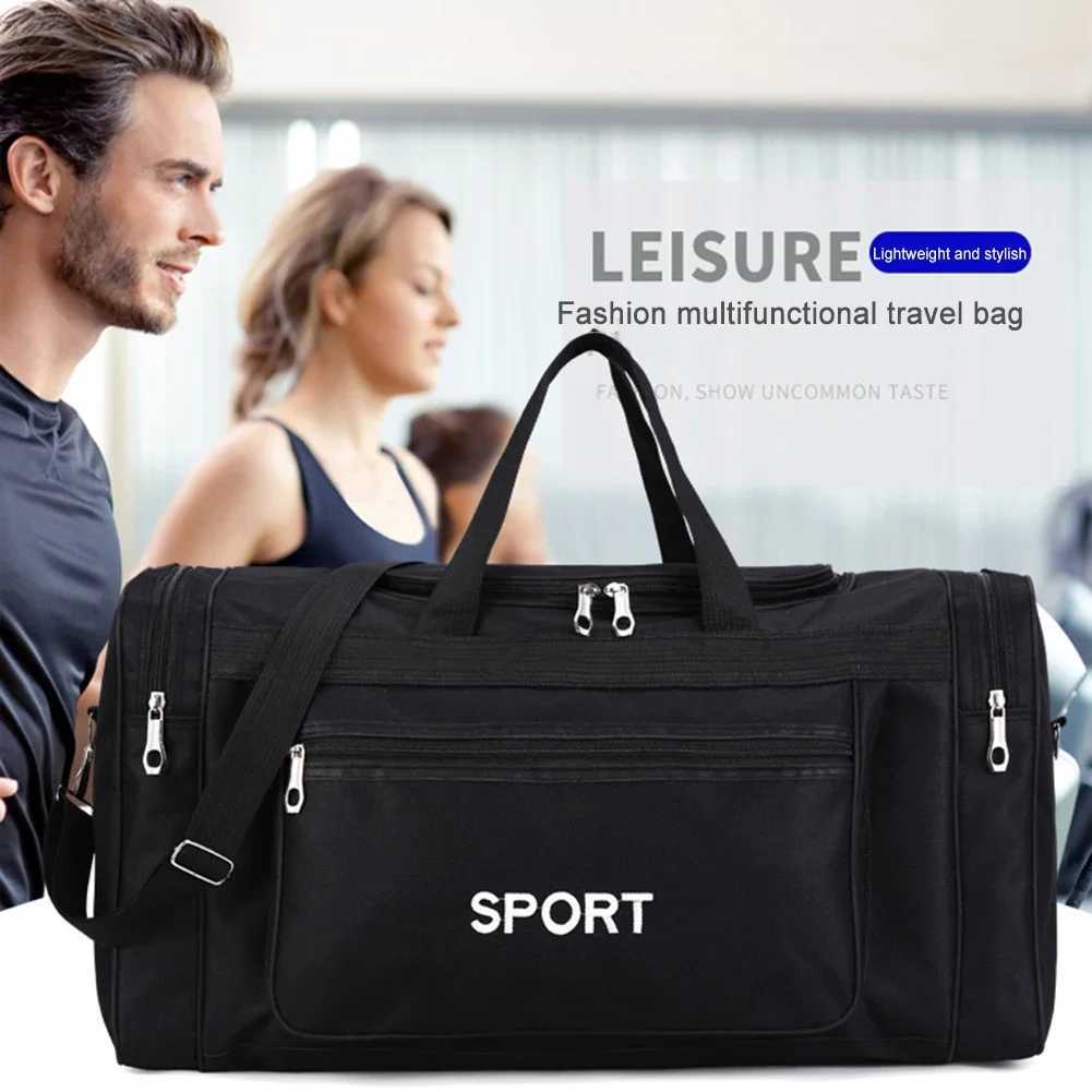 Ultralight Yoga Sports Big Travel Backpack Waterproof Fitness Bag Mens Outdoor Fitness Portable Sports Bag W240906