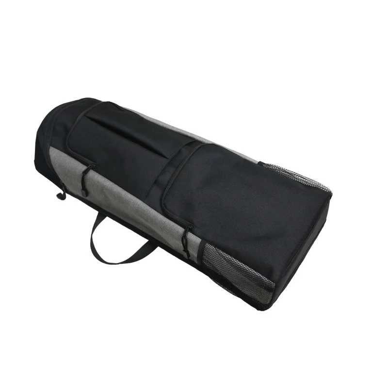 68cm canvas waterproof yoga mat bag long yoga mat storage bag handbag dance mat backpack sports backpack W240906