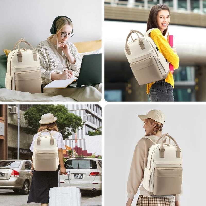 New in Travel Backpack Fashion Usb Charging Laptop Lightweight Handbag School Bags for Multifunctional Suitcase Backpacks 240906
