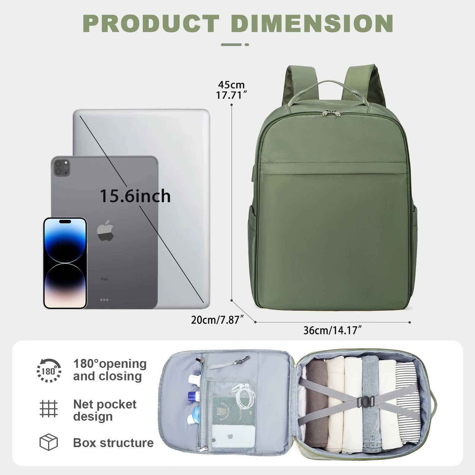 Easyjet Cabin Bag 45x36x20 Backpack Travel Backpack Woman Ryanair with Aeroplane Hand Luggage Laptop Man Daypack 240906