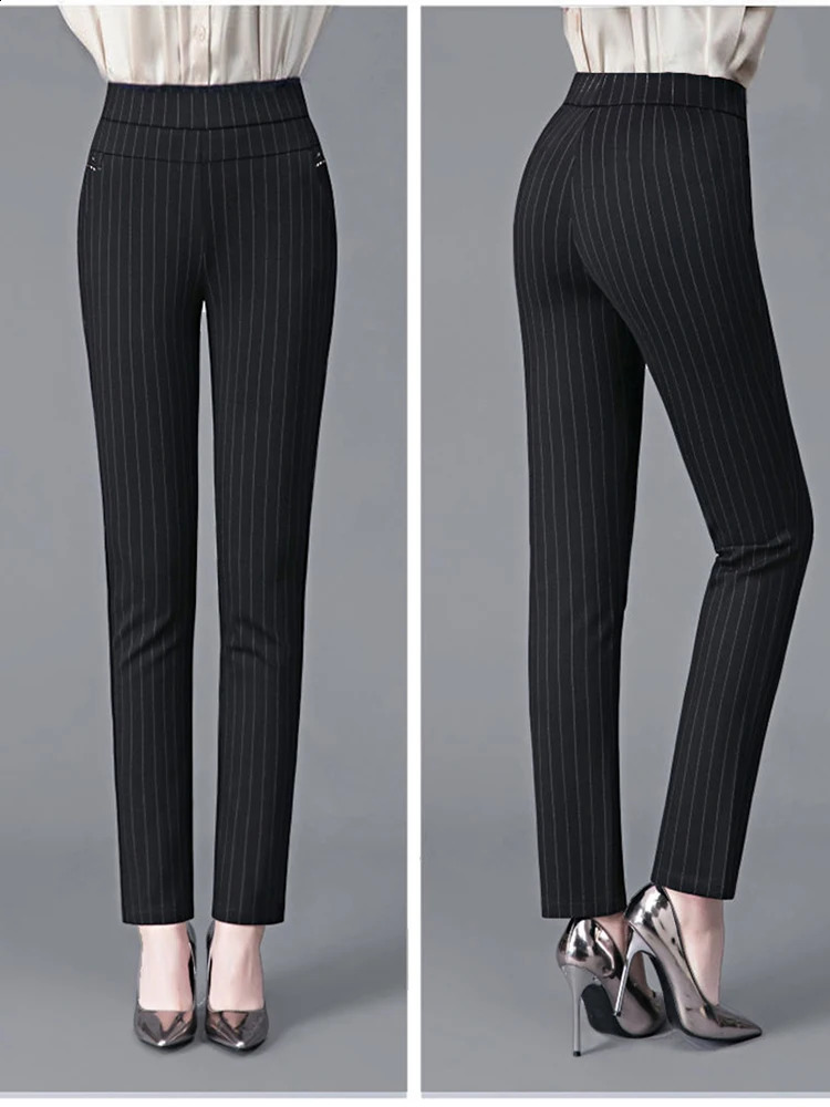 Womens Casual Sets Oversized Cotton Shirts Solid Long Sleeve Streetwear Top Blouse Sweet Loose Elastic Waist Pencil Pants Suit 240906