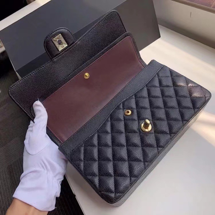 Designer Handbag Flap Chain Strap Cowhide chain pack Crossbody bag for women Shoulder Bag 25.5*15*7.5cm