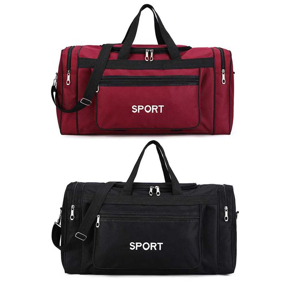 Oxford Yoga Sports Backpack Large Capacity Fitness Training Bag with Zipper Multi functional and Durable Suitable for Outdoor Football W240906