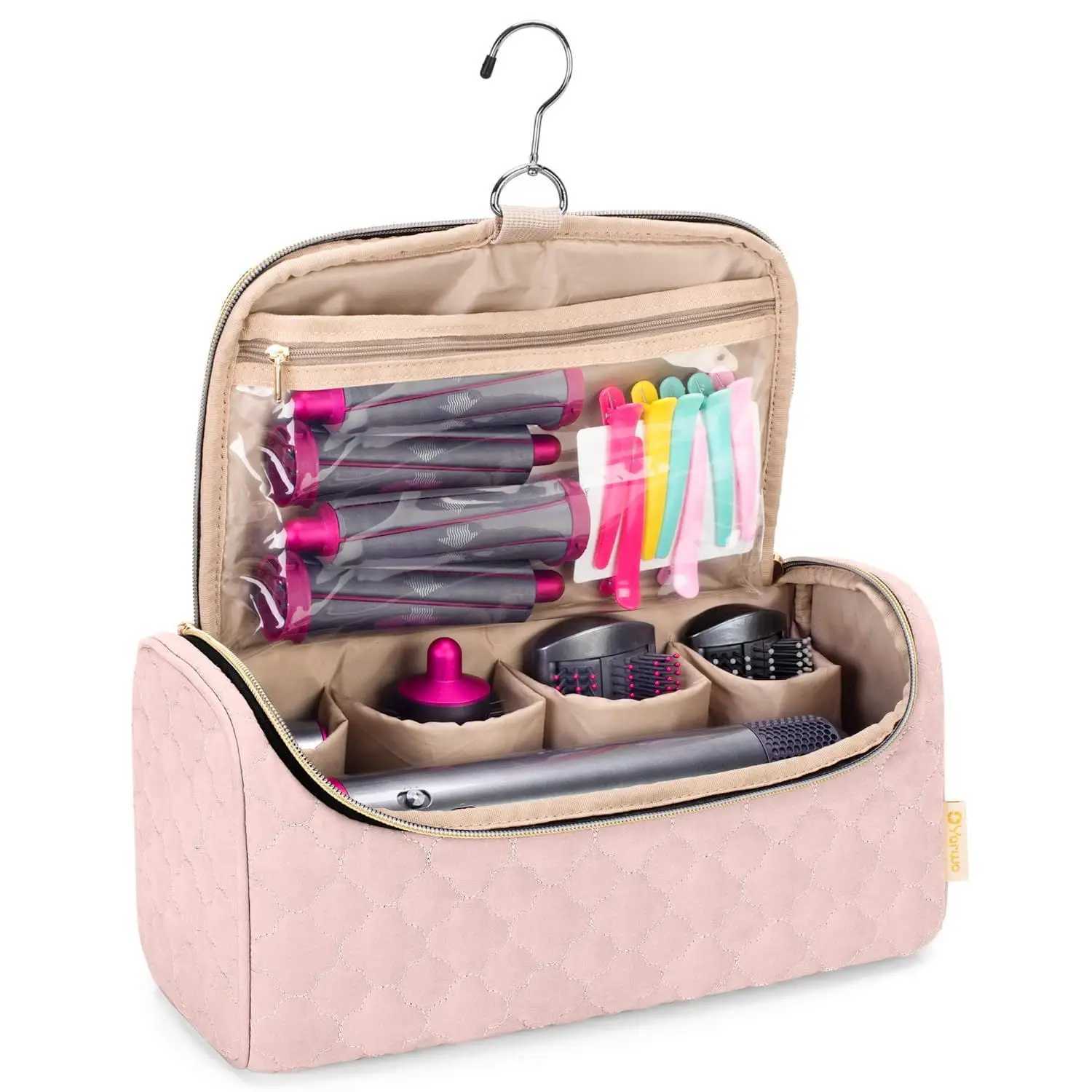 Makeup bag portable hair dryer dust bag travel bag travel bag makeup bag W240905