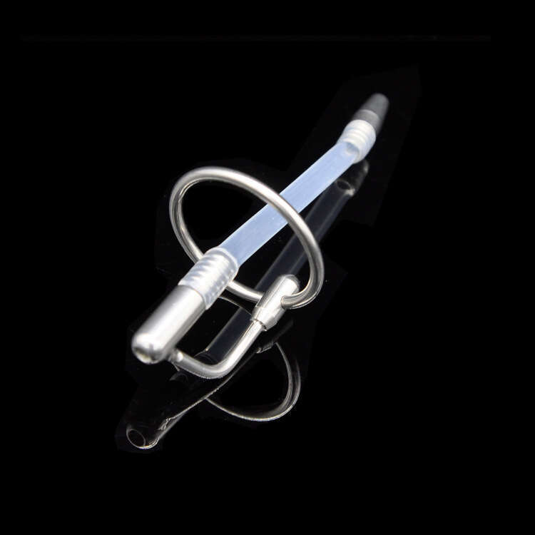 Prison Bird Authentic Stainless Steel Metal Insert Rod Silicone Tube Adult Products A023