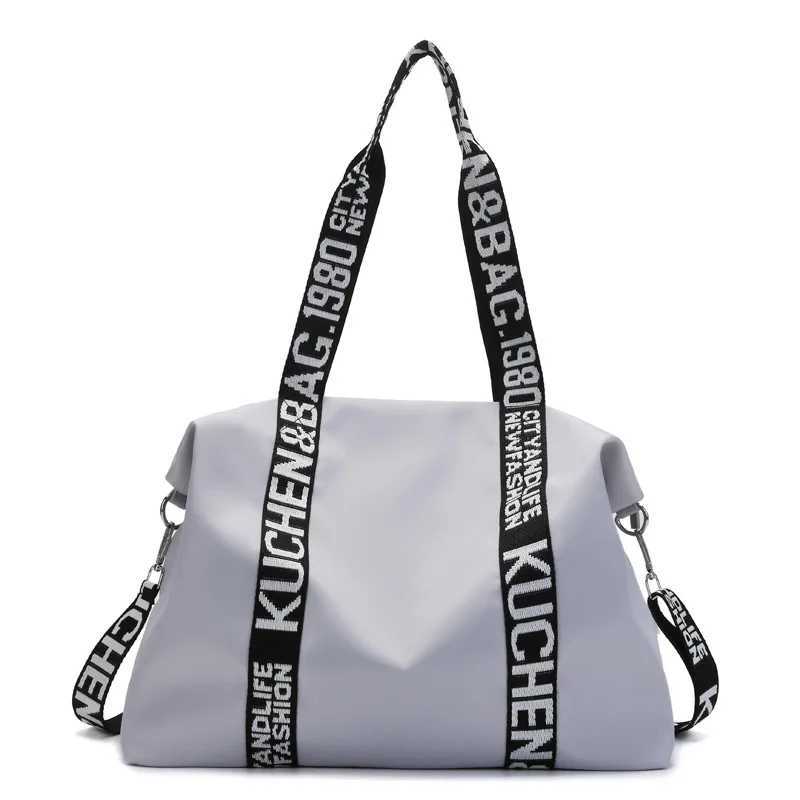 Fitness bag shoulder strap travel training exercise fitness suitable for women waterproof large lightweight yoga luggage large handbag W240906