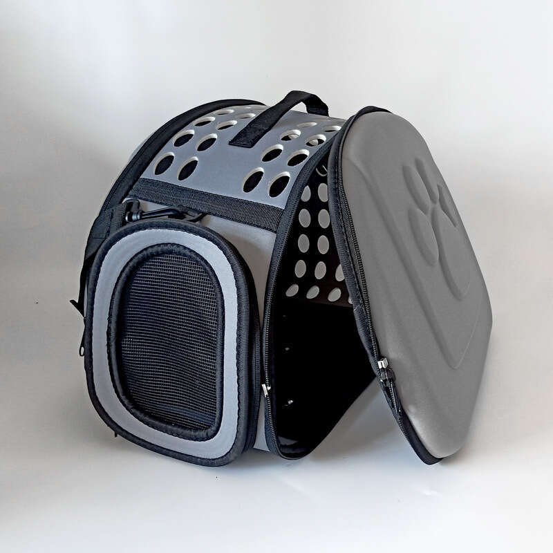 Pet bag foldable cat backpack outdoor car carrying portable cats bags medium crossbody tote breathable anti abrasion