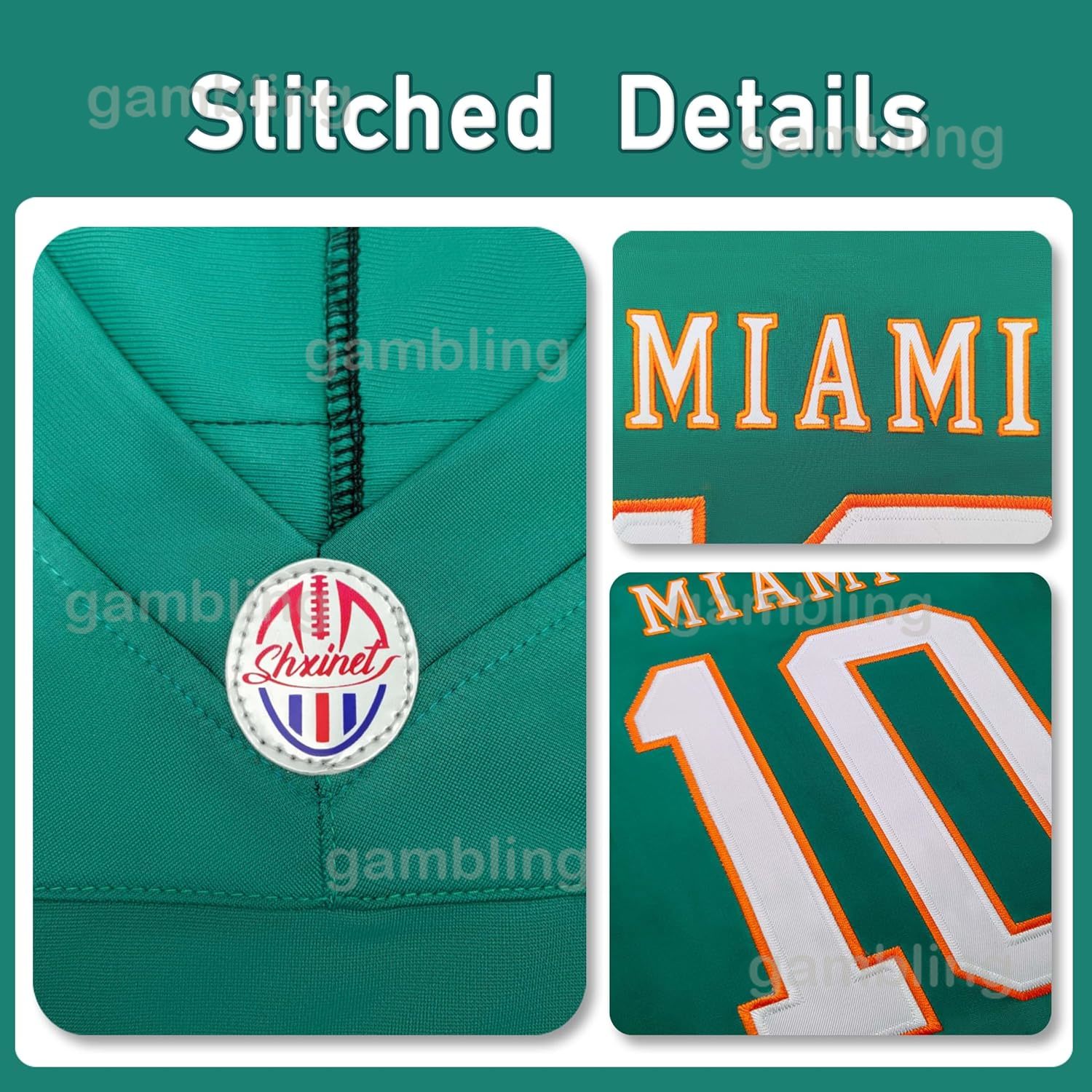 90 T.J. 14 Pickens Mens/Youth ed 3 Wilson 2 Field 10 Mitchell 22 Nee 43 Troy 55 Devin 8 Kenny 6 Queen Joey 24 Porter Football Jerseys Embroidery