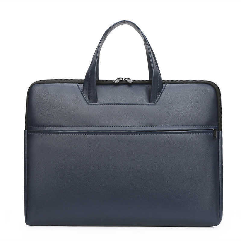 CMM Take Sample of Mens Briefcase Business Handbag Korean Version Fashion Leisure Briefcase Computer Official Briefcase File Folder