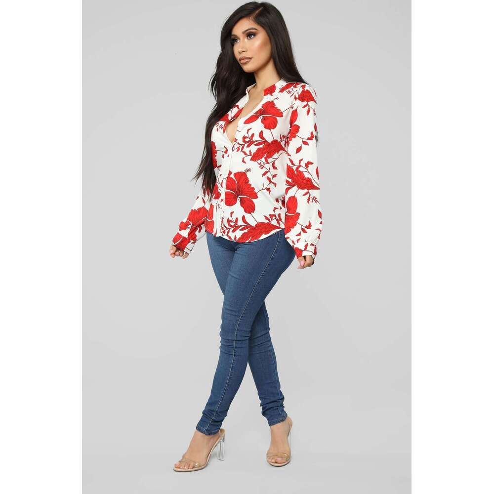 2024 Spring/Summer New Women's Open Top Long Sleeve Shirt