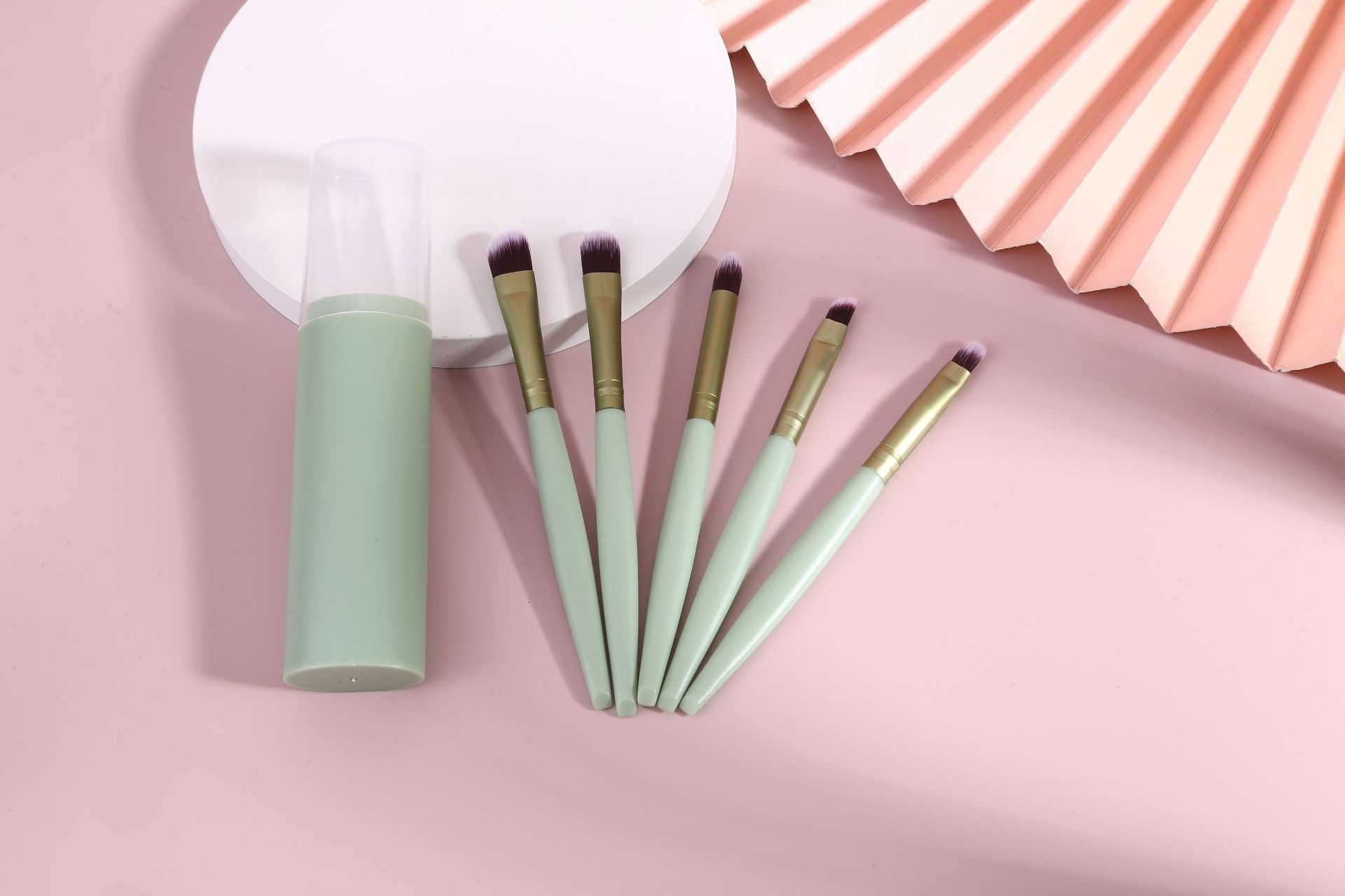 5 brushes Simple portable set Smoky eye shadow makeup brush beauty tools