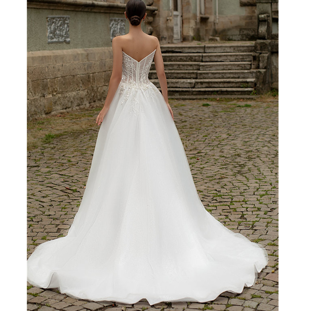 Fabulous Handmade Flowers Lace Mermaid Wedding Dresses Off The Shoulder Plus Size Bridal Gowns Bohemian Country Sweep Train 01