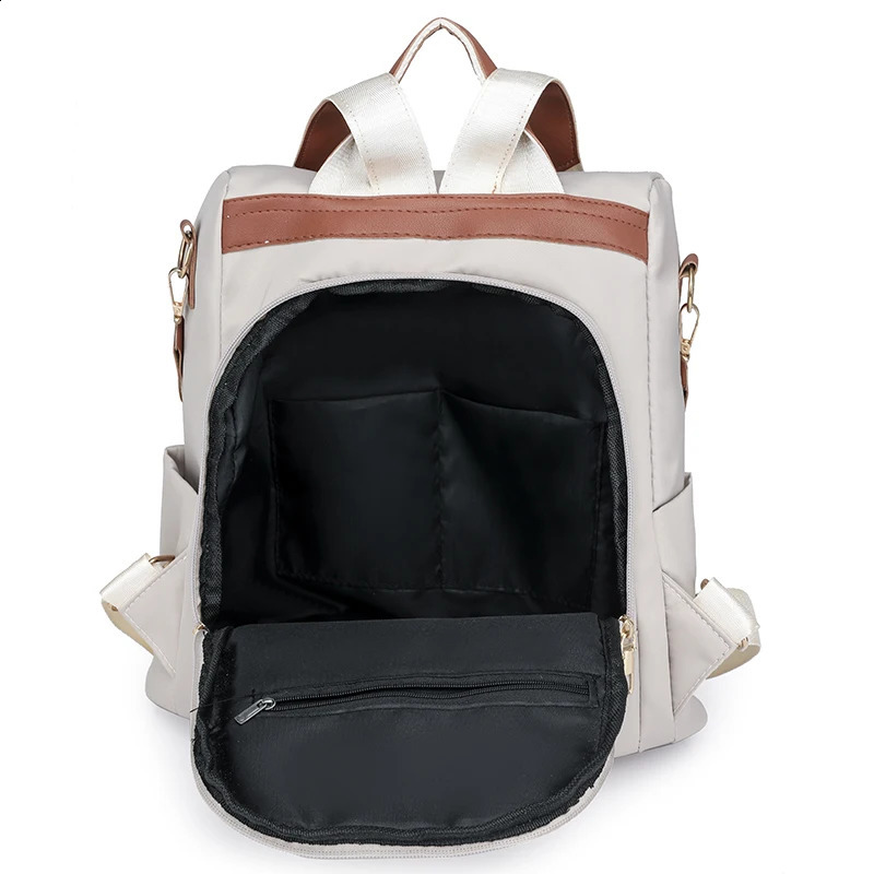 ner Light Travel Backpack Fashion School Bag Casual Top Shoulder Waterproof Nylon Fabric Womens 240906