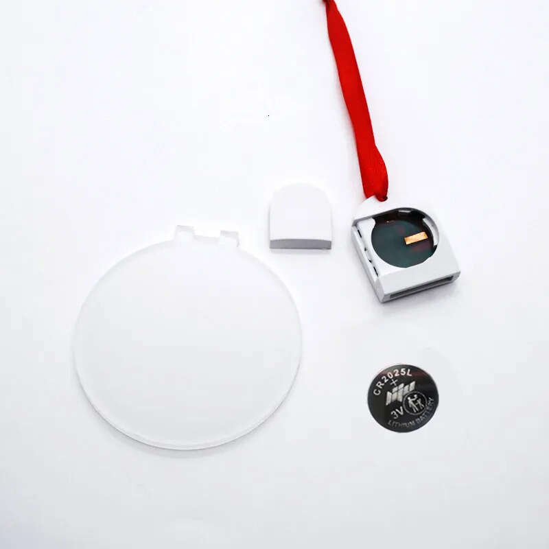 Blan Flashing Colorful LED Lights Sublimation Acrylic Led Pendant Light Christmas Decorative Ornaments Yfa373