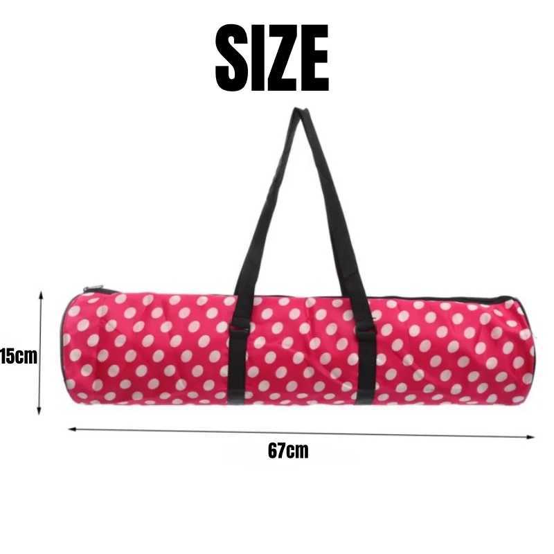 Yoga mat bag waterproof yoga training handbag gym folding exercise mat cover womens indoor and outdoor Pilates yoga exercise W240906