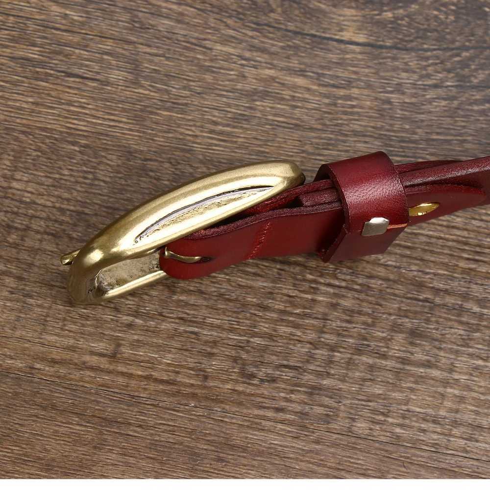 Mens leather belt top casual high-quality belt retro design pin buckle leather belt fashionable original denim W240905
