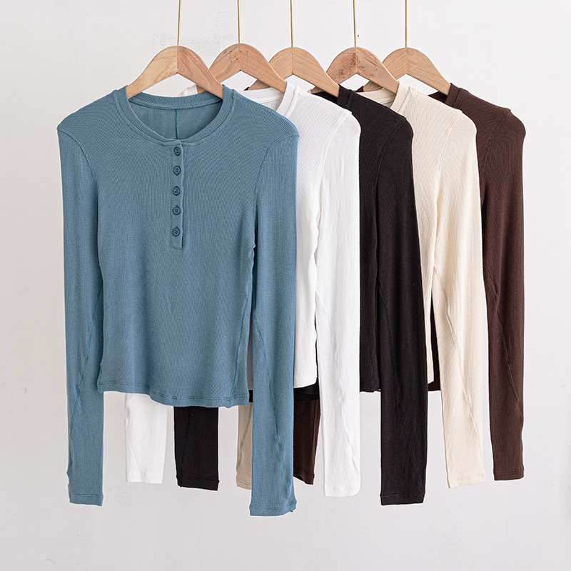 Super soft women's fitness top long sleeved Hold Tight yoga suit slim fit sports T-shirt casual running