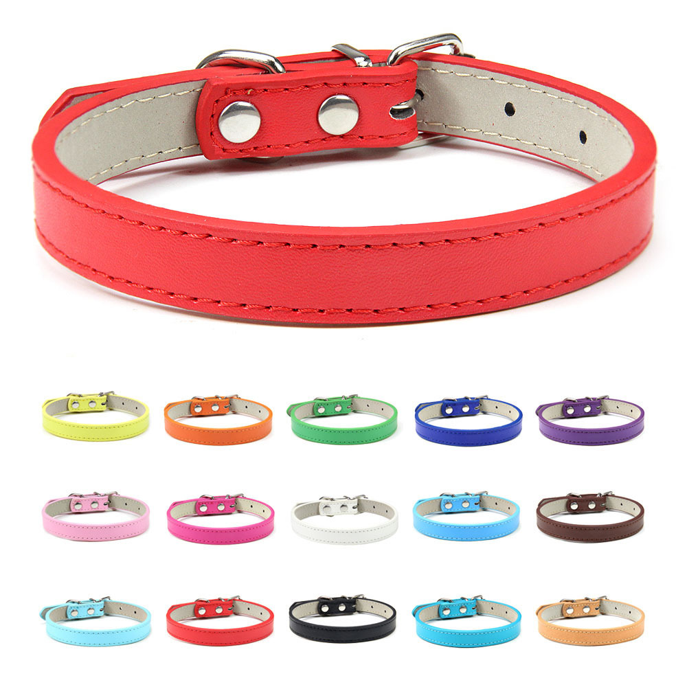 halloween pet collar PU Leather collar Small and medium-sized dog collar 2024 Pet collar accessories pet cat collar