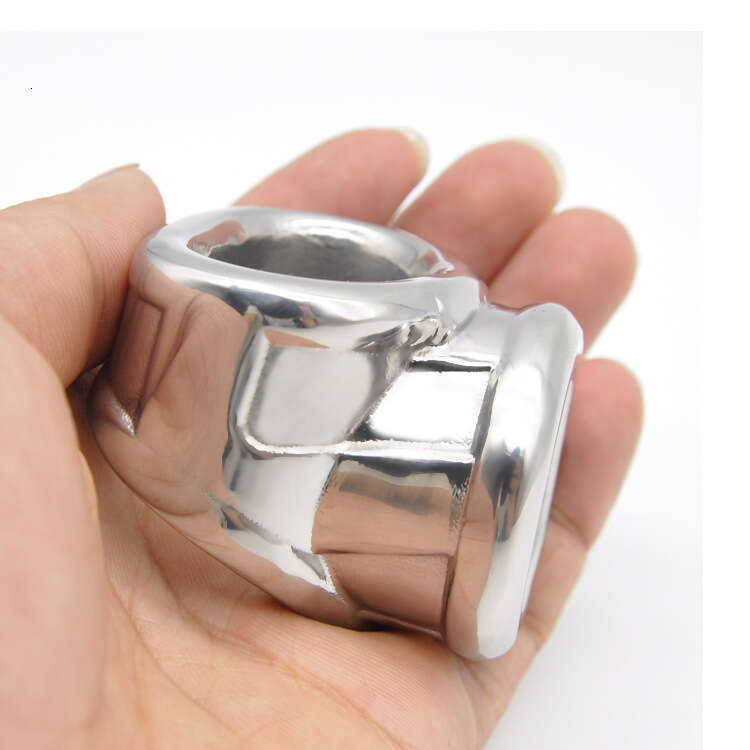 Men's stainless steel restraint ring CB chastity lock adult product A318