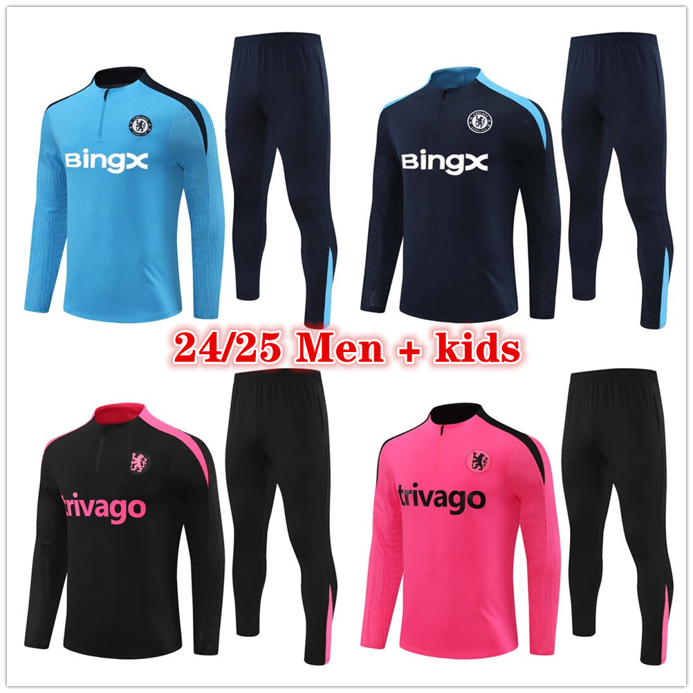 2024 2025 cfc ENZO MUDRYK PALMER soccer tracksuit Men and kids 23 24 25 football tracksuit Training suit jogging Survetement Foot chandal futbol Tuta