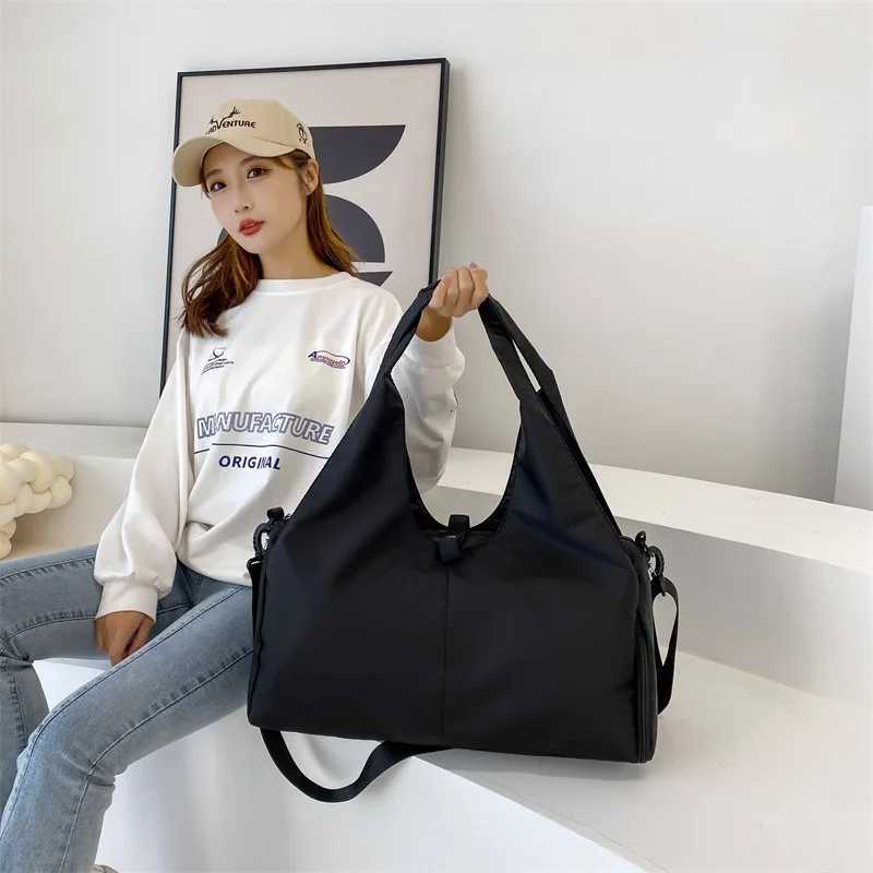 Yoga Mat Bag Fitness Handbag Womens Training Sac De Sports Travel Gym Nylon Outdoor Sports Tas Sports W240906