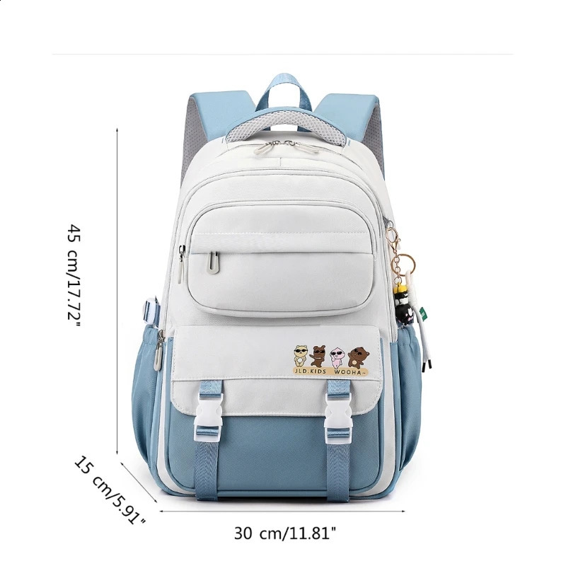 Large capacity backpack university school 240906