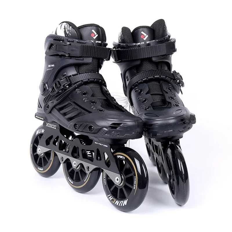 Inline Roller Skates 3 wheels Roller Skates Shoes Men Speed Skates Adult Racing Speed Skating H240906
