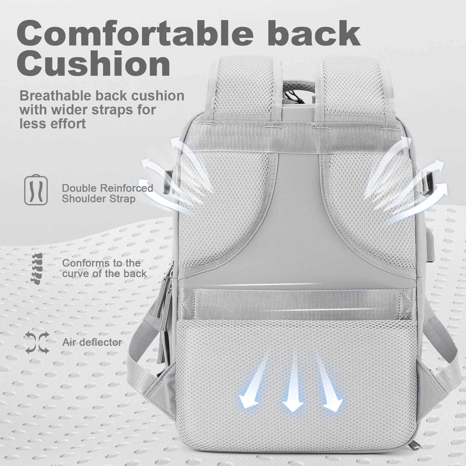 Man s Large Capacity Easyjet Carry Ons 45x36x20 Backpack Laptop Bag Hand Luggage Travel Women s Cabin 240906