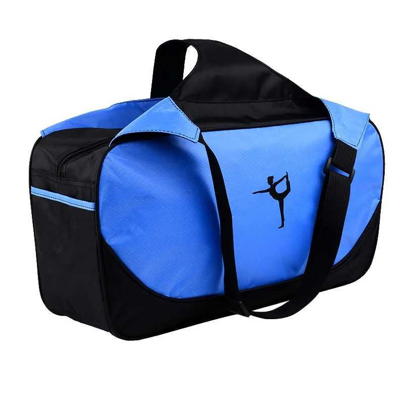 Waterproof nylon fitness bag yoga mat backpack outdoor yoga exercise training handbag mens fitness travel storage sports bag W240906
