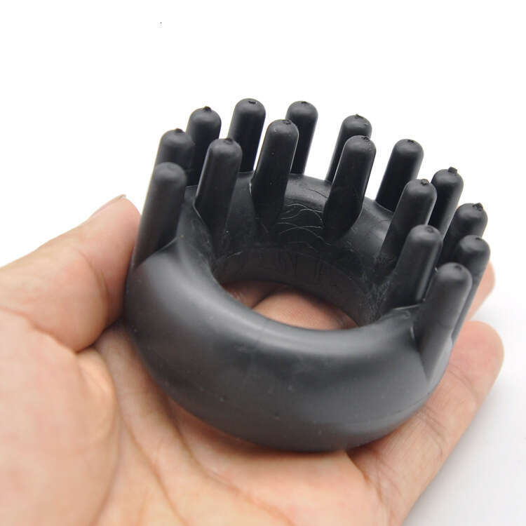 Water soluble TPR rooster ring pendant chastity lock alternative toy adult sex toy A342