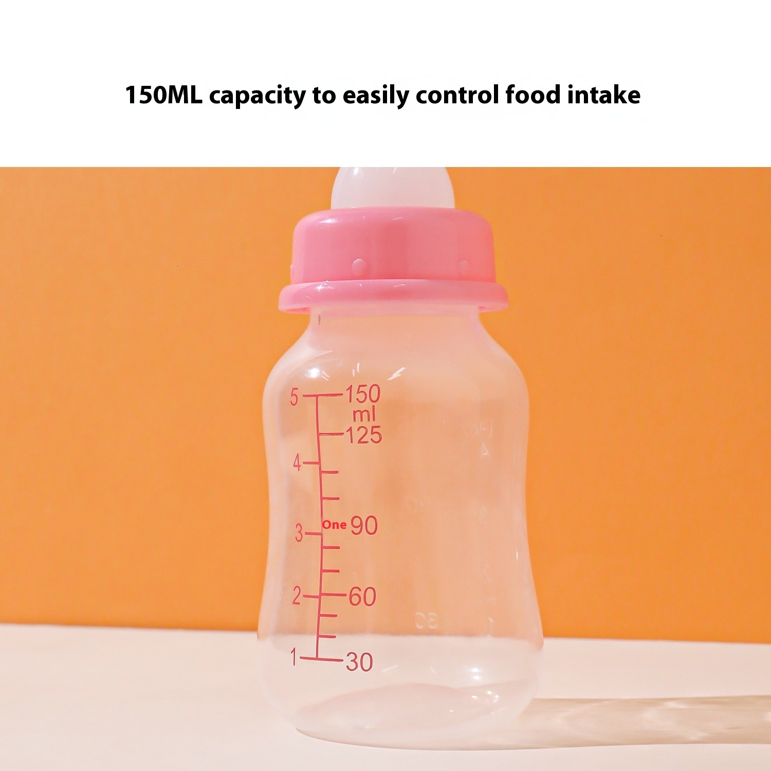 Large gourd pet 150ml replaceable pacifier brush set puppy milk bottle