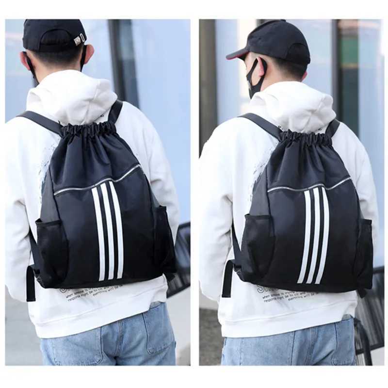 Sports bag gym womens drawstring basketball fashion 2022 large fitness shoulder Bolsas womens travel mens yoga mens backpack W240906