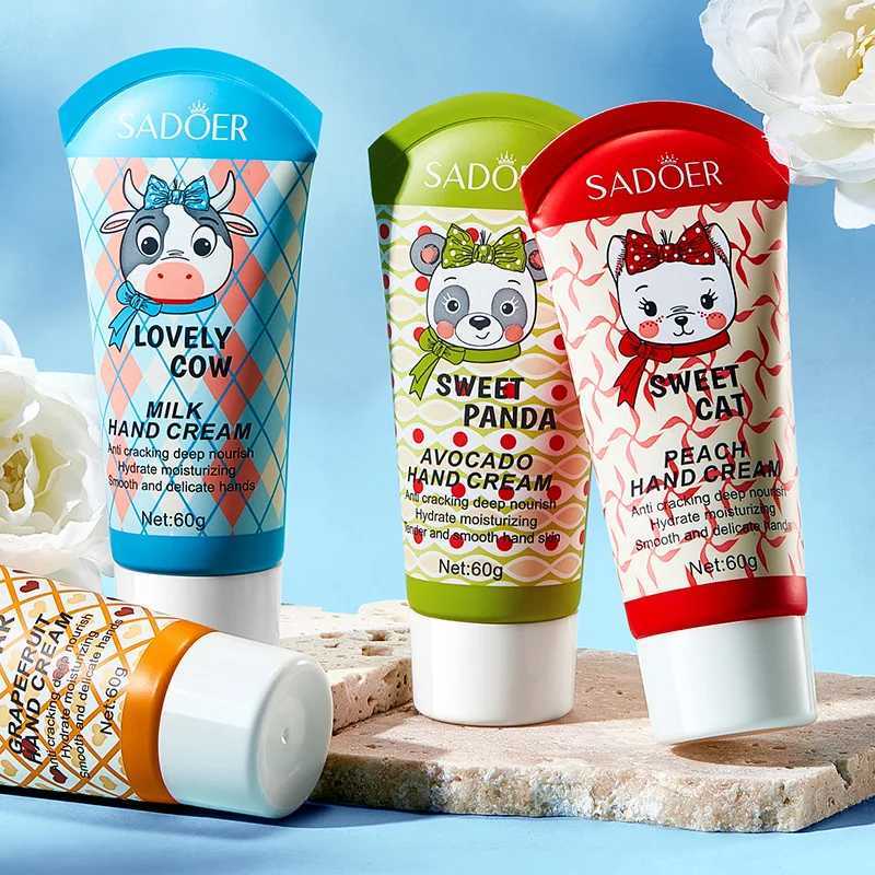 SADOER Milk Avocado Moisturizing Hand Cream Hands Nourishing Brightening Hydrating Handcream Hands Skin Care Products M240906