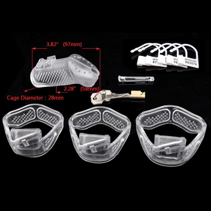 New independently designed 3D male long chastity device with breathable chastity cage CB6000 chastity lock A374