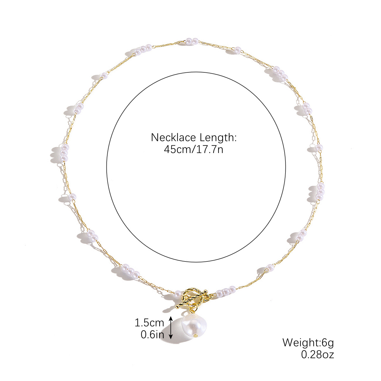 Designer necklace for women designer bracelet Multi layer pearl necklace hot selling accessory Baroque pearl necklace Luxurious jewelry party wedding 